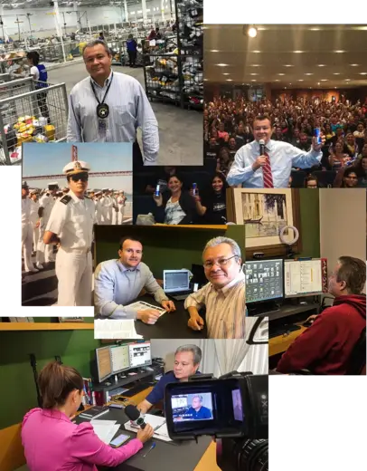 Professor Carlos Andre em foto institucional